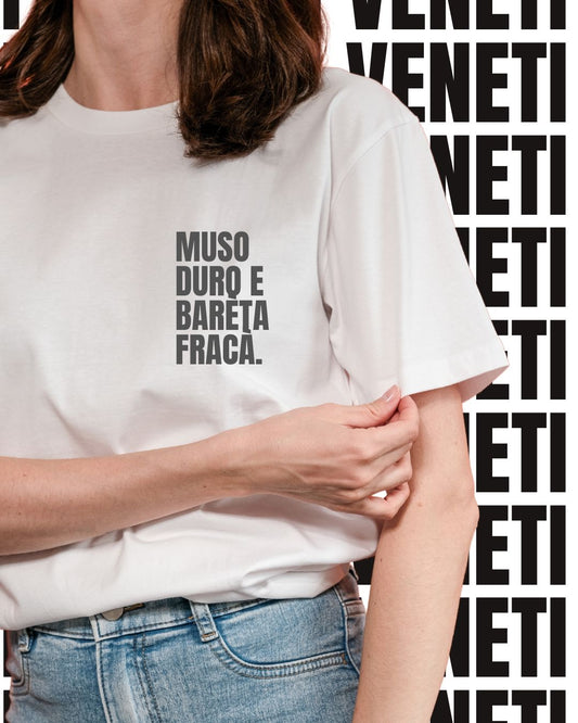 T-shirt MUSO DURO E BARETA FRACA'