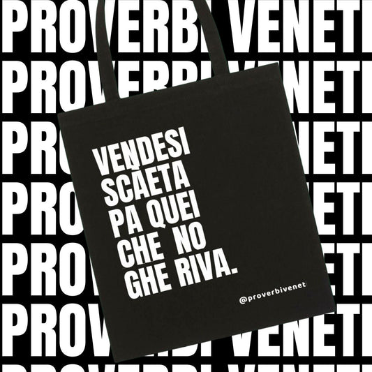 Shopper VENDESI SCAETA PA QUEI CHE NO GHE RIVA