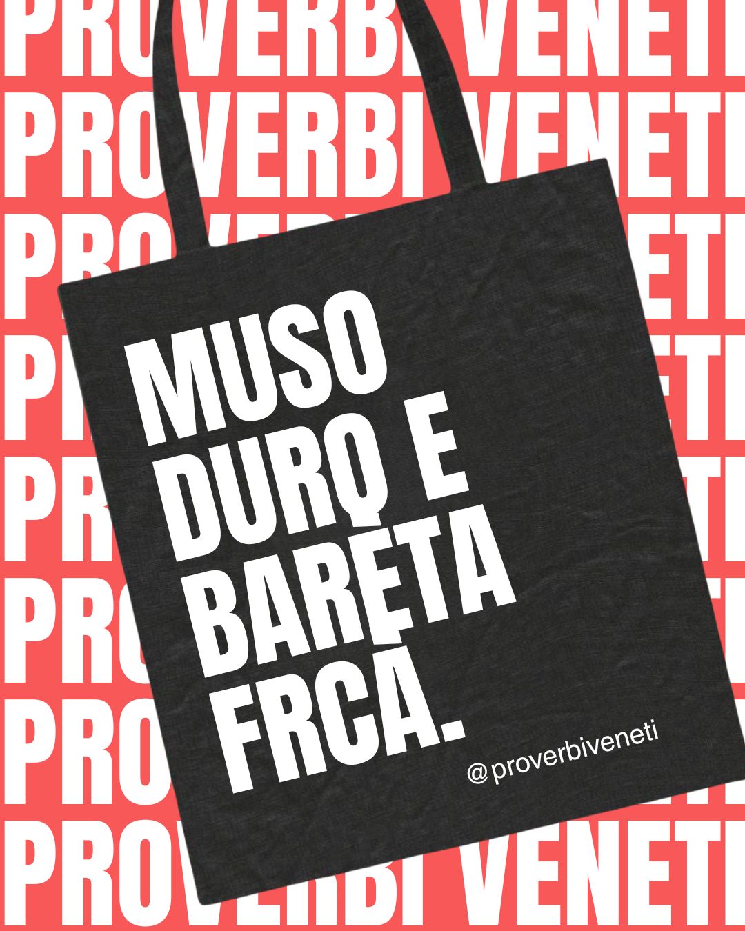 Shopper MUSO DURO E BARETA FRACA'