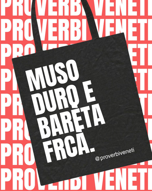Shopper MUSO DURO E BARETA FRACA'