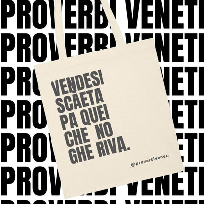 Shopper VENDESI SCAETA PA QUEI CHE NO GHE RIVA