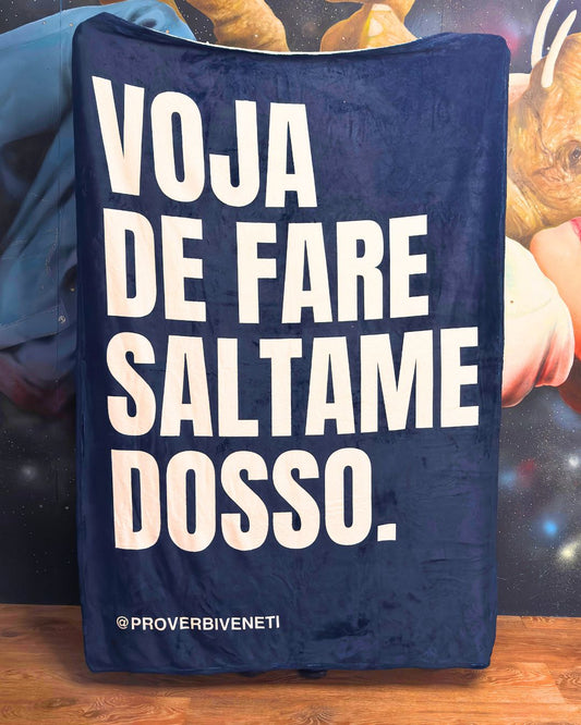 Coperta in pile VOJA DE FARE SALTAME DOSSO