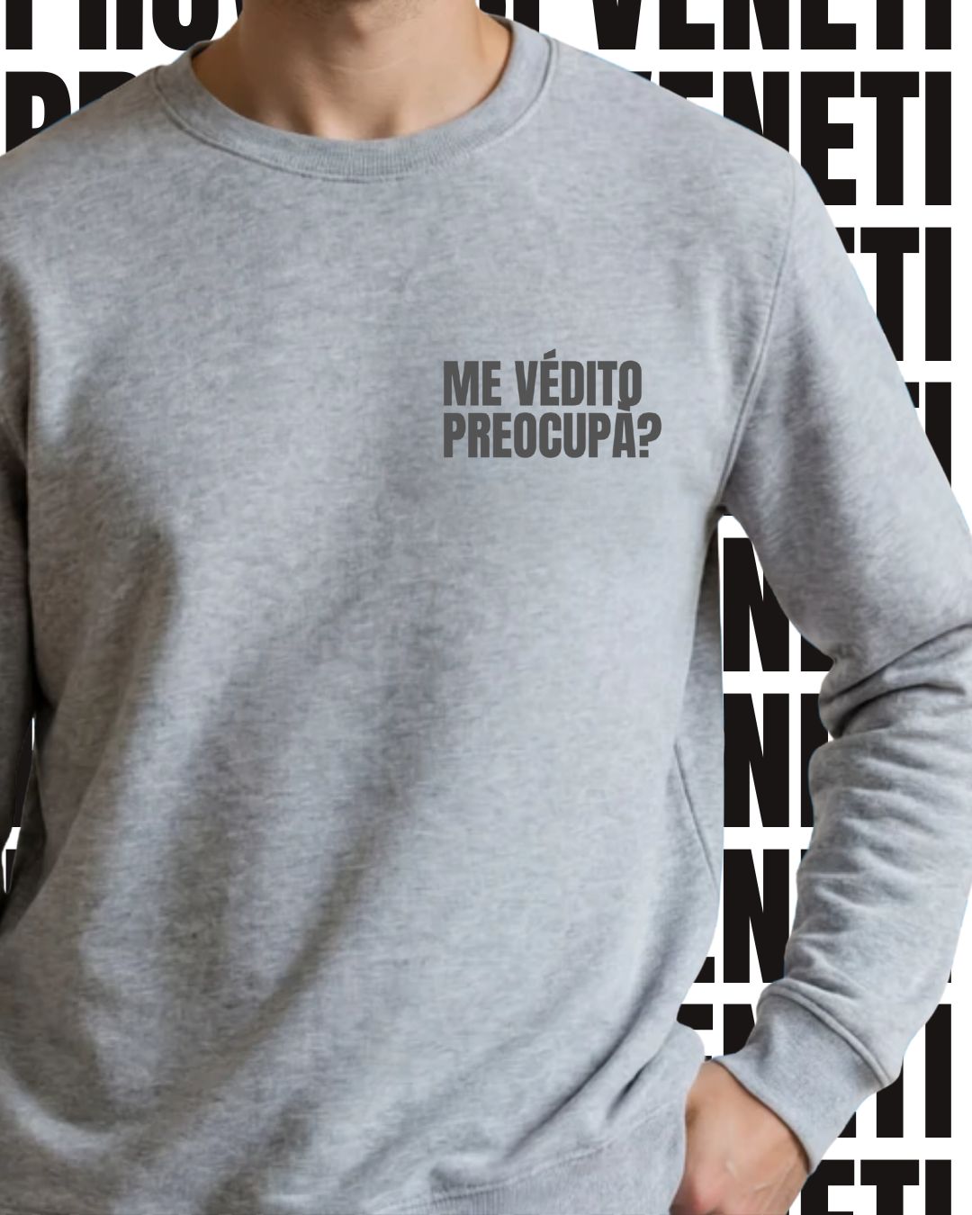 Felpa ME VEDITO PREOCUPA?