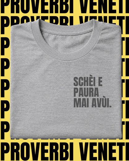 T-shirt SCHÈI E PAURA MAI AVÙI