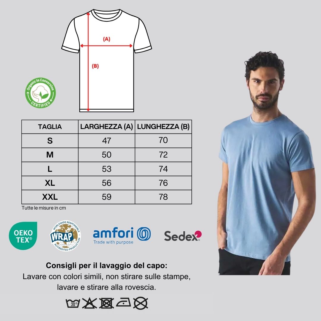 T-shirt PASIENZA FIN A UN SERTO PUNTO. POI GHE VOE PROSECO