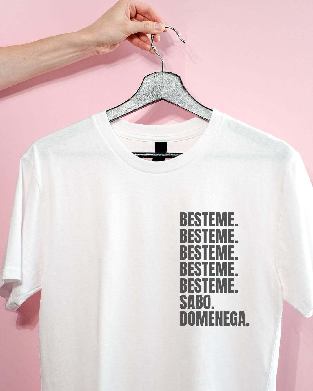T-shirt BESTEME. SABO. DOMENEGA