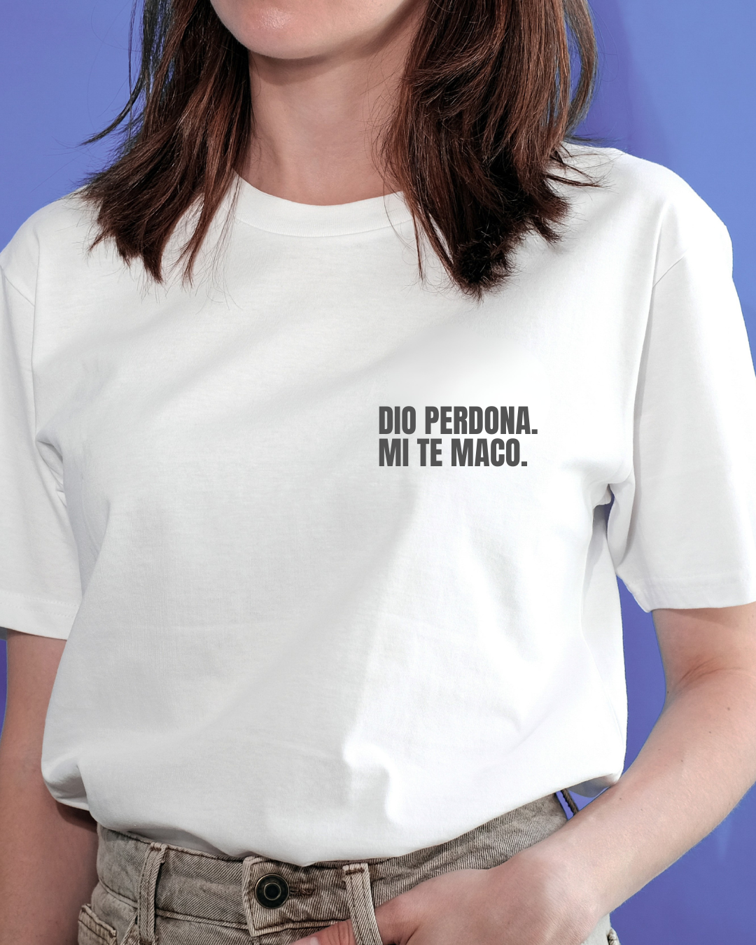 T-shirt DIO PERDONA MI TE MACO