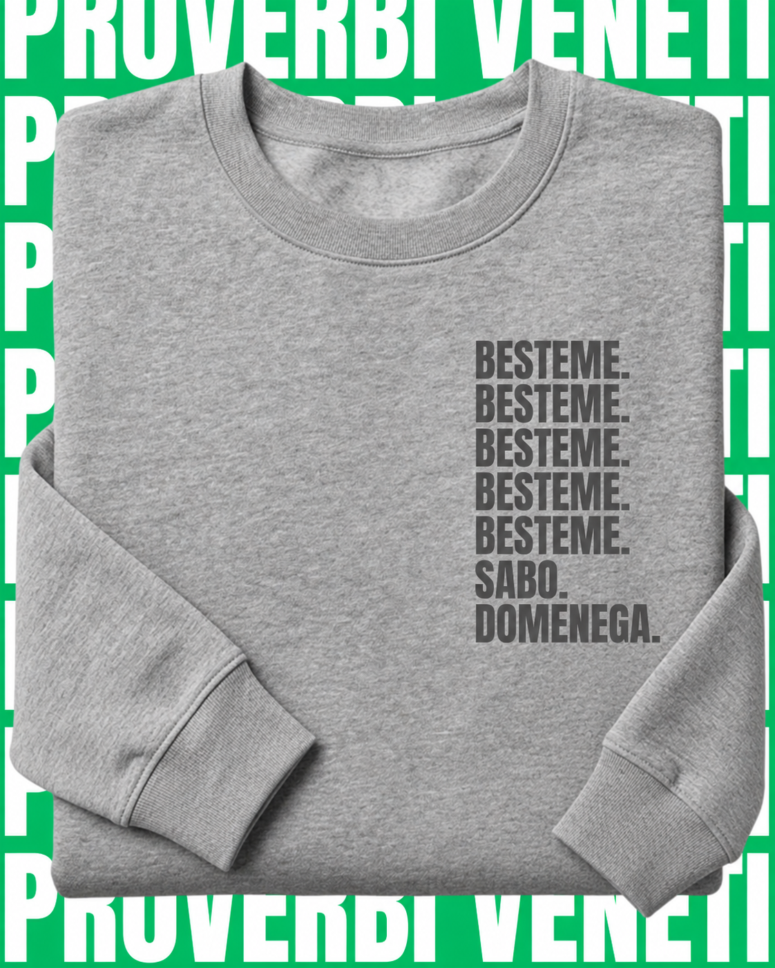 Felpa BESTEME. SABO. DOMENEGA