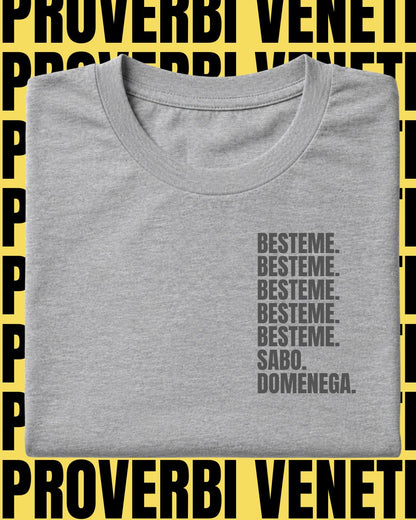 T-shirt BESTEME. SABO. DOMENEGA