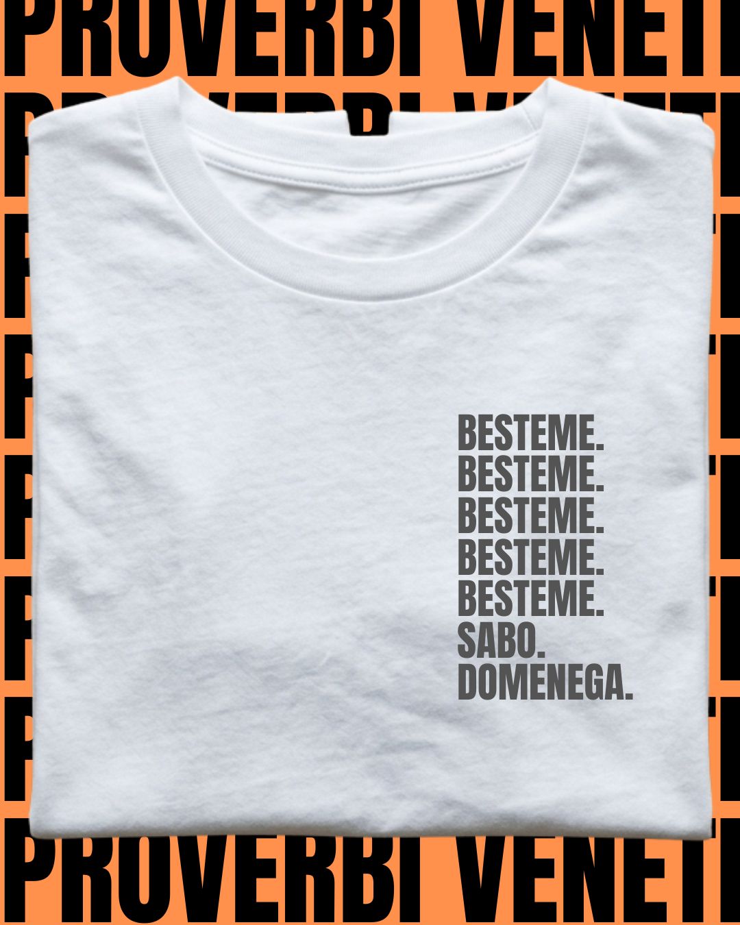 T-shirt BESTEME. SABO. DOMENEGA