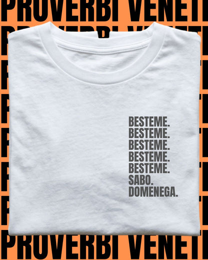 T-shirt BESTEME. SABO. DOMENEGA