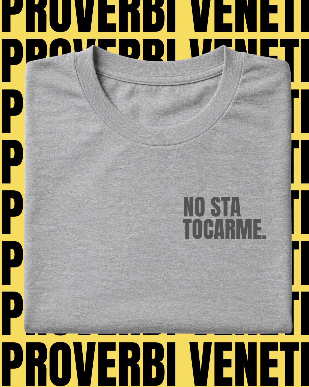 T-shirt NO STA TOCARME