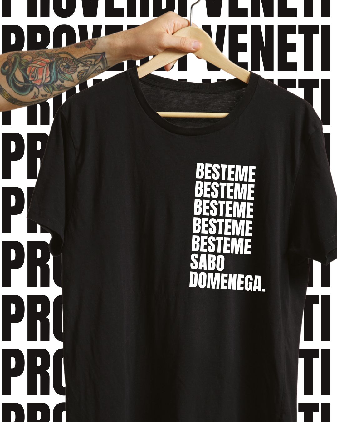 T-shirt BESTEME. SABO. DOMENEGA