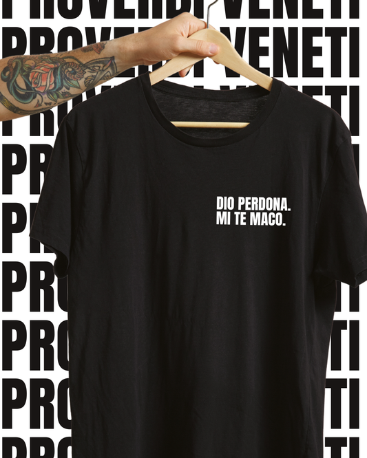 T-shirt DIO PERDONA MI TE MACO