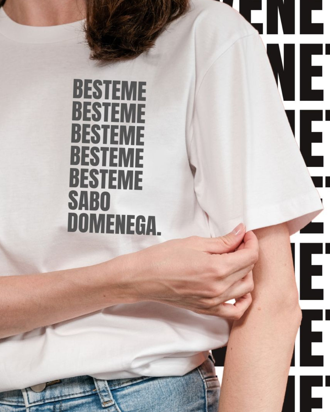 T-shirt BESTEME. SABO. DOMENEGA