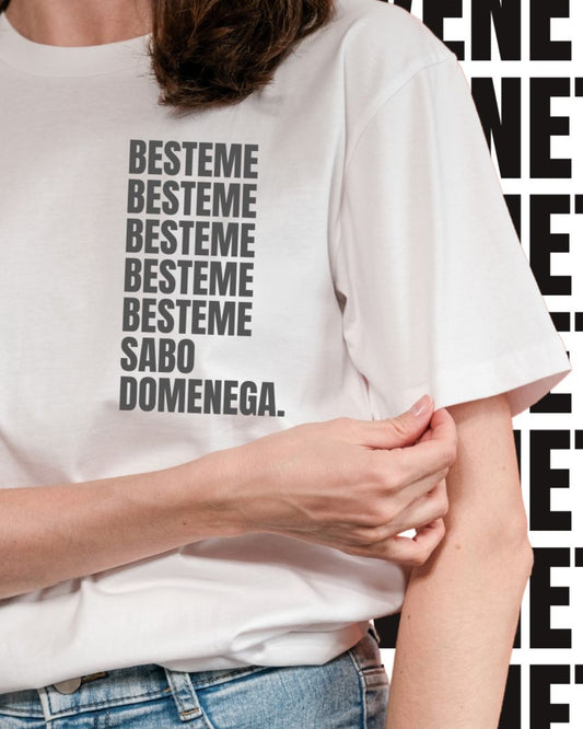 T-shirt BESTEME. SABO. DOMENEGA