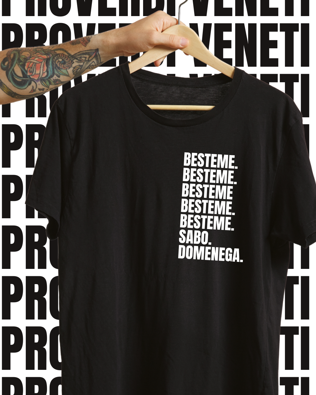 T-shirt BESTEME. SABO. DOMENEGA