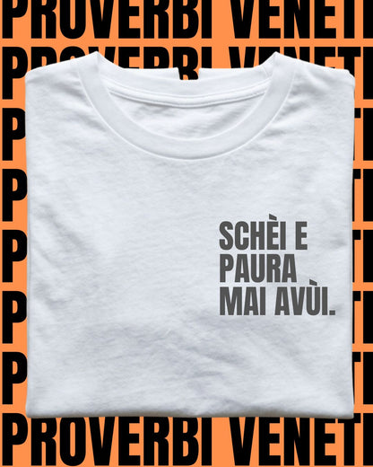 T-shirt SCHÈI E PAURA MAI AVÙI