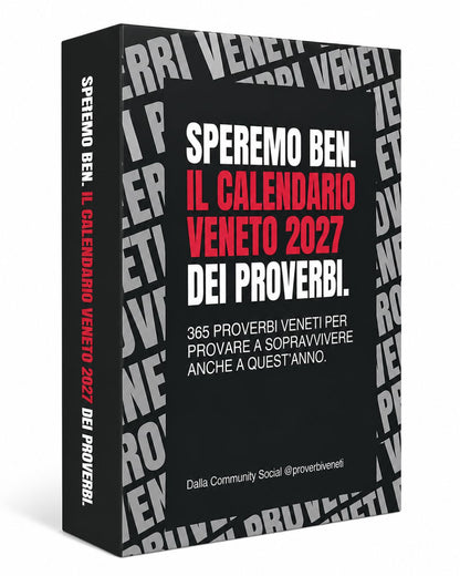 Calendario PROVERBI VENETI 2027 - PRE ORDER