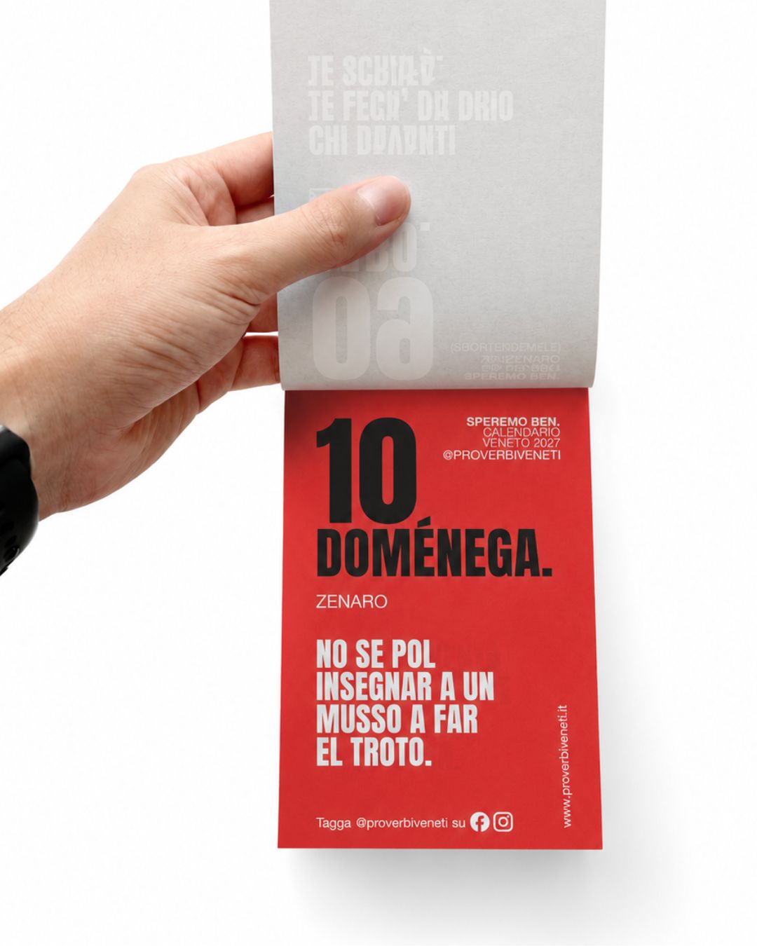 Calendario PROVERBI VENETI 2027 - PRE ORDER