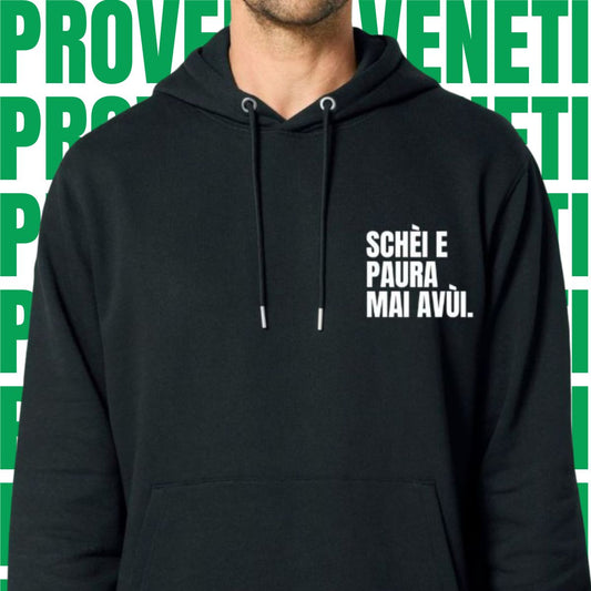 Felpa SCHÈI E PAURA MAI AVÙI