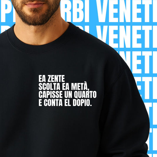 Felpa SCOLTA EA METÀ