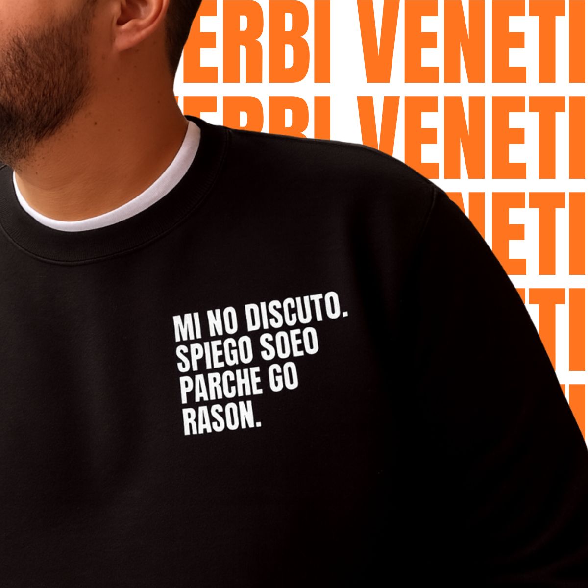 Felpa MI NO DISCUTO. SPIEGO