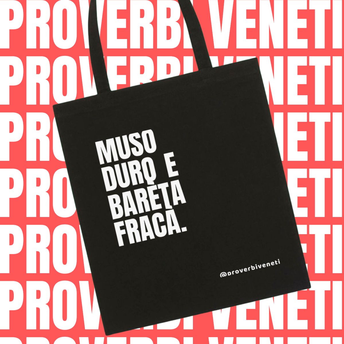 Shopper MUSO DURO E BARETA FRACA'