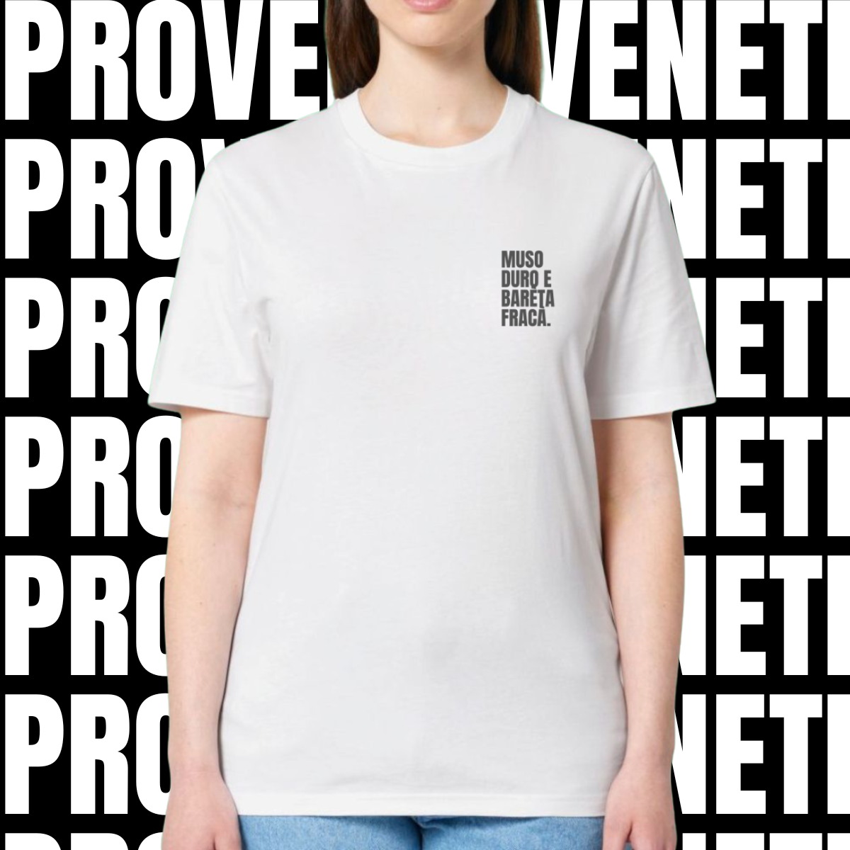 T-shirt MUSO DURO E BARETA FRACA'