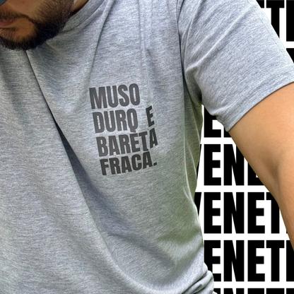 T-shirt MUSO DURO E BARETA FRACA'
