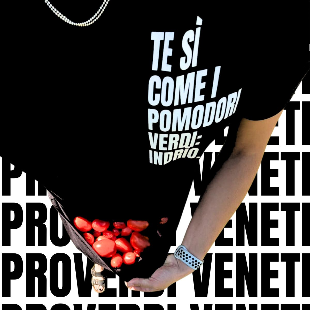 T-shirt TE SI COME I POMODORI VERDI: INDRIO!